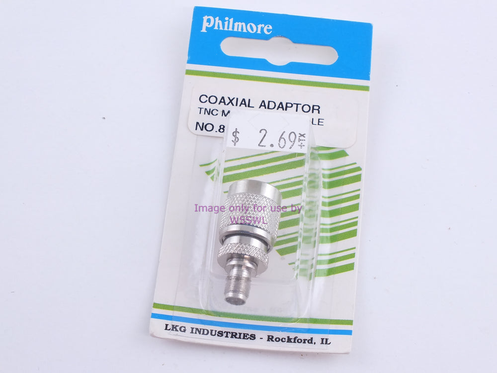 Philmore 884 Coaxial Adaptor TNC Male/SMA Female (bin103) - Dave's Hobby Shop by W5SWL