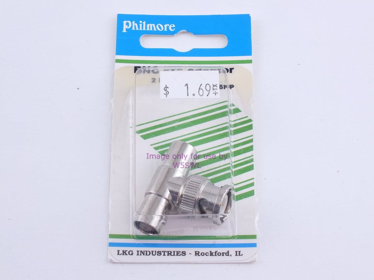 Philmore 956NP BNC "T" Adaptor 2 Female/1 Male (bin105) - Dave's Hobby Shop by W5SWL