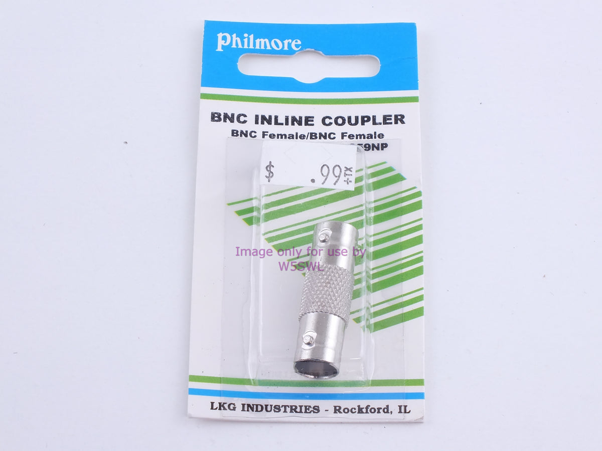 Philmore 959NP BNC Inline Coupler BNC Female/BNC Female (bin105) - Dave's Hobby Shop by W5SWL