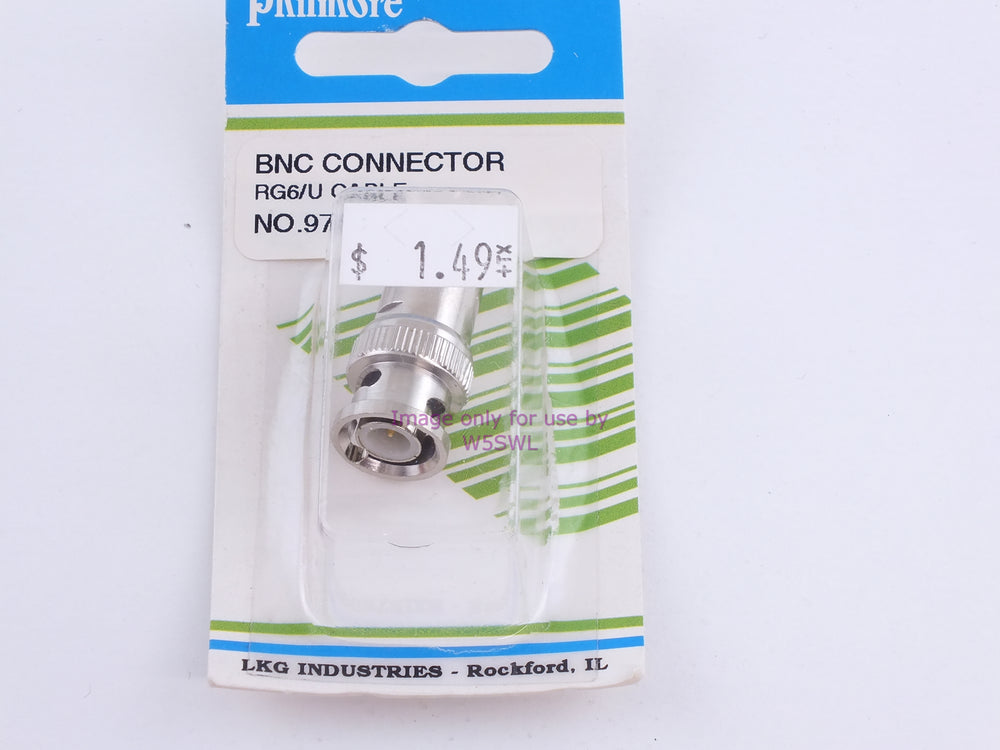 Philmore 975 BNC Connector RG6/U Cable (bin98) - Dave's Hobby Shop by W5SWL