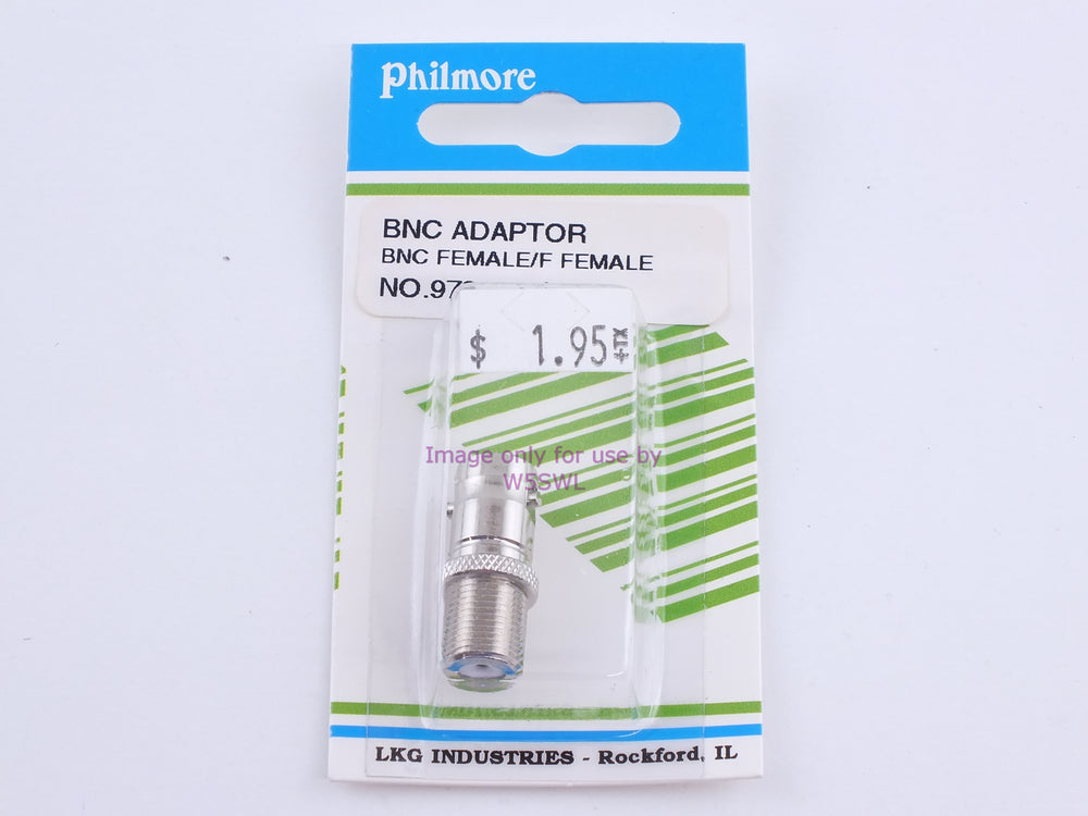 Philmore 978 BNC Adaptor BNC Female/F Female (bin106) - Dave's Hobby Shop by W5SWL