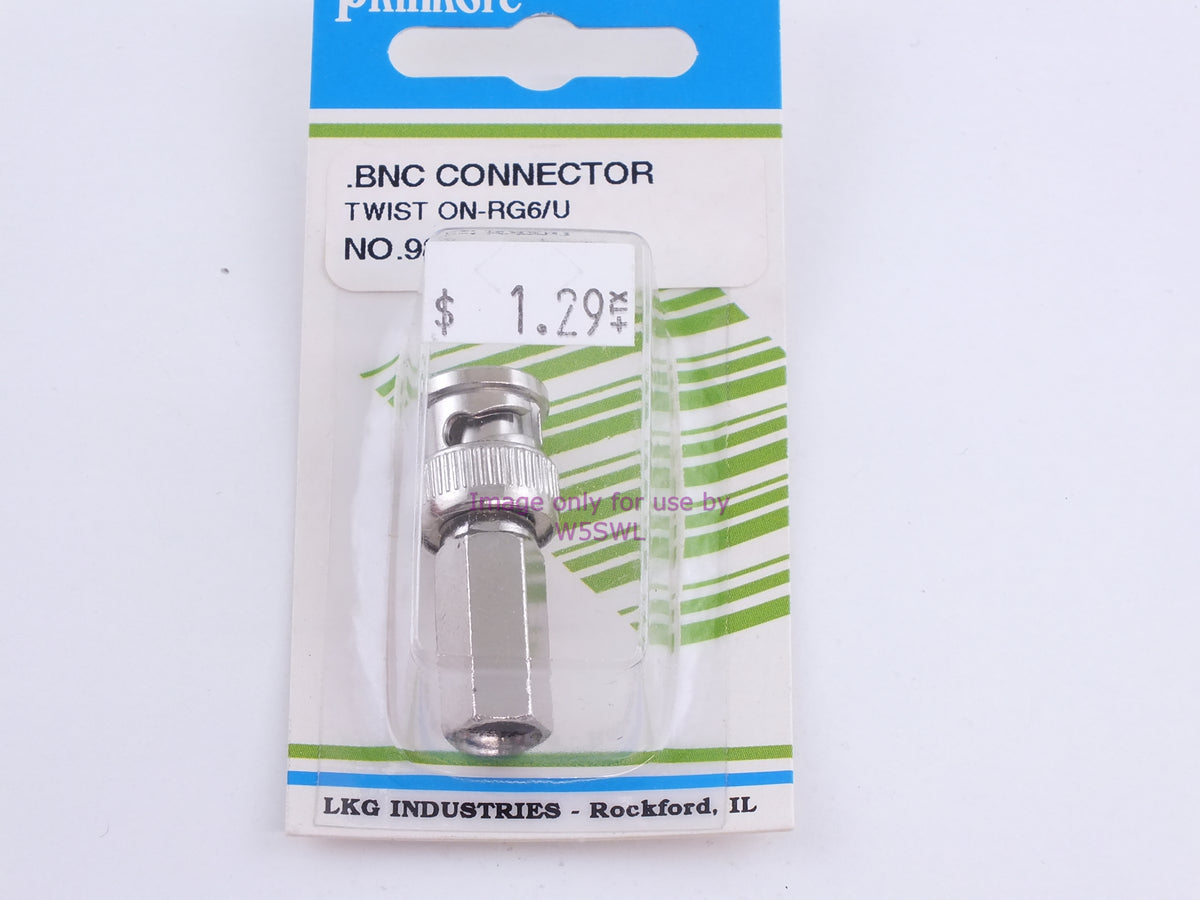 Philmore 983 BNC Connector Twist-On-RG6/U (bin98) - Dave's Hobby Shop by W5SWL