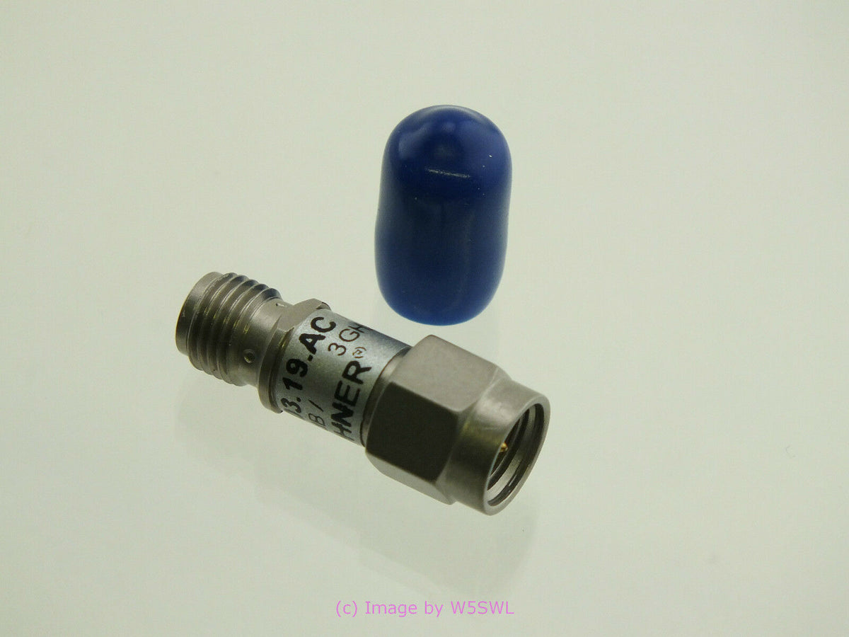 Attenuator SMA Male to Female 3dB 50 Ohm Suhner - Dave's Hobby Shop by W5SWL