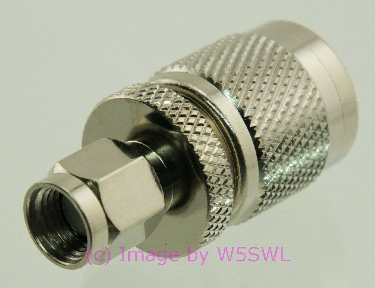 W5SWL SMA Reverse Polarity  Male to TNC Male Coax Connector Adapter - Dave's Hobby Shop by W5SWL