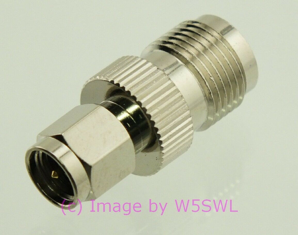 W5SWL Brand SMA Male to TNC Female Coax Connector Adapter - Dave's Hobby Shop by W5SWL