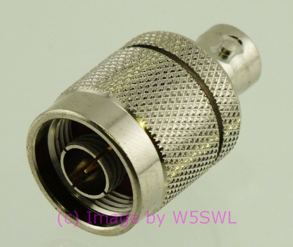 W5SWL Brand N Male to BNC Female Coax Connector Adapter - Dave's Hobby Shop by W5SWL