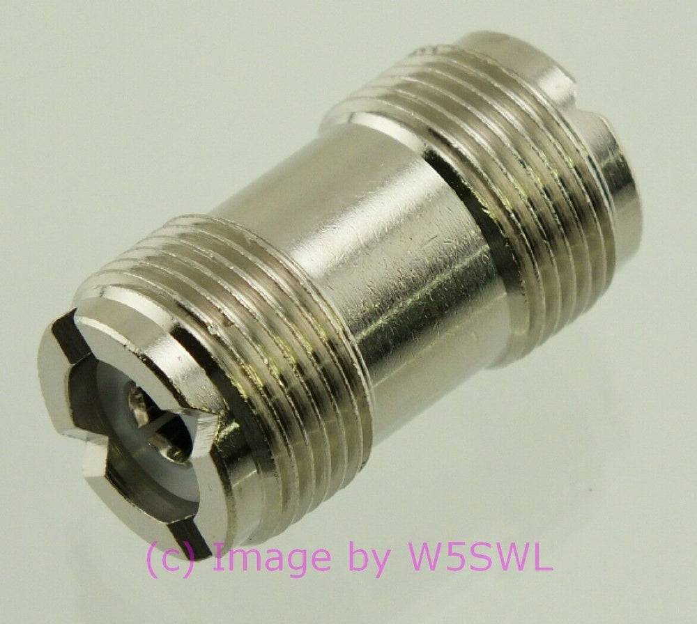 W5SWL Brand UHF Female Coax Connector Adapter Barrel - Dave's Hobby Shop by W5SWL
