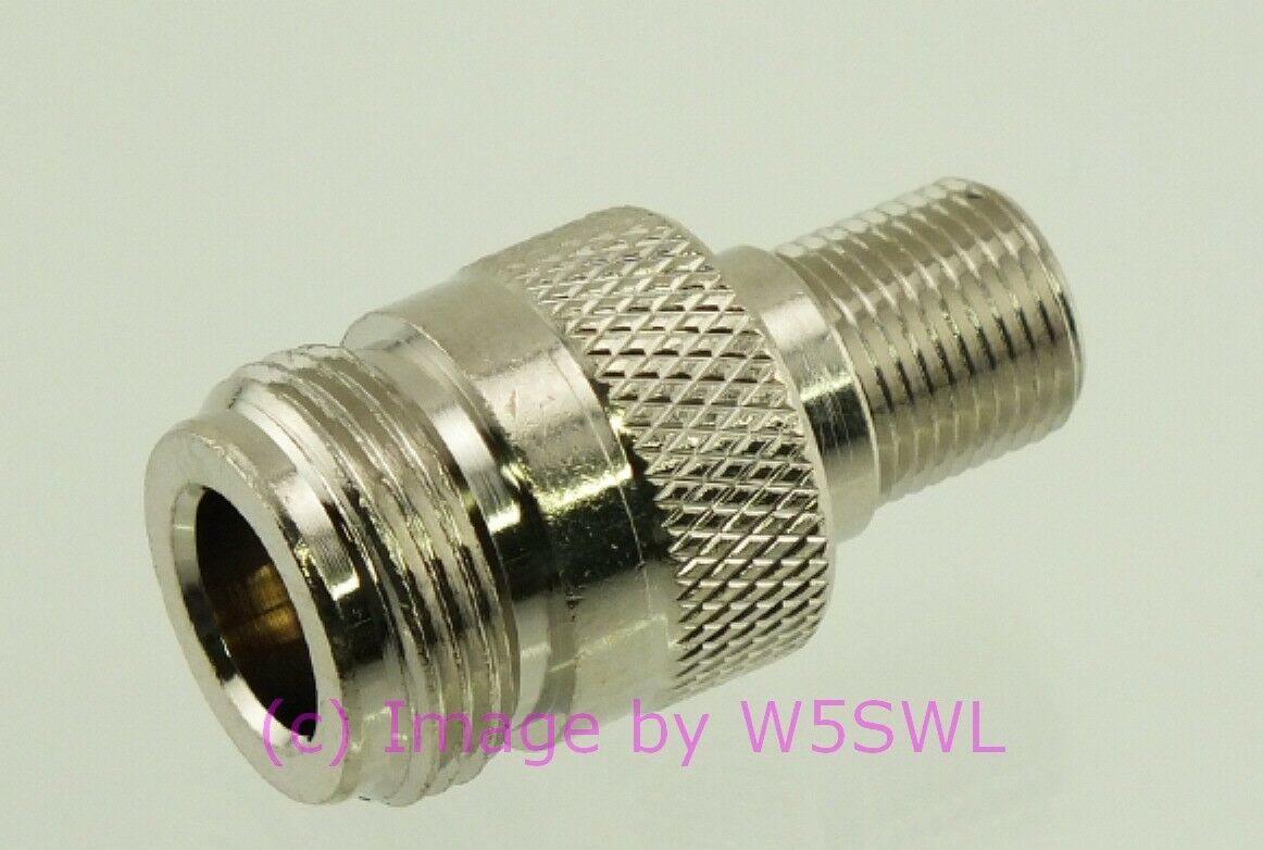 W5SWL N Female to F Female Coax Connector Adapter - Dave's Hobby Shop by W5SWL
