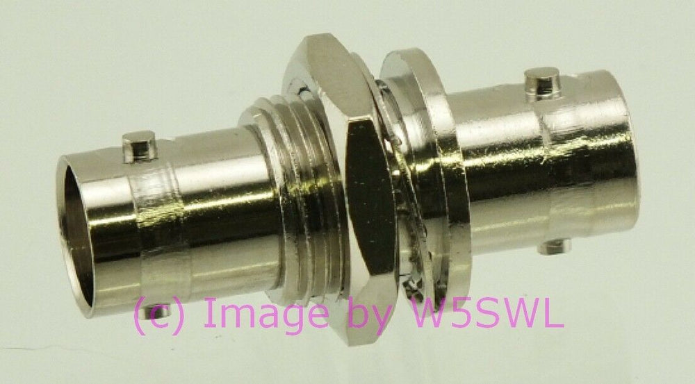 W5SWL Brand BNC Female to Female Connector Bulkhead Mount - Dave's Hobby Shop by W5SWL