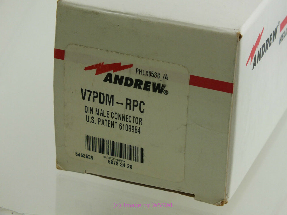 Andrew V7PDM-RPC 7/16 DIN Male Connector - New in Packages - Dave's Hobby Shop by W5SWL