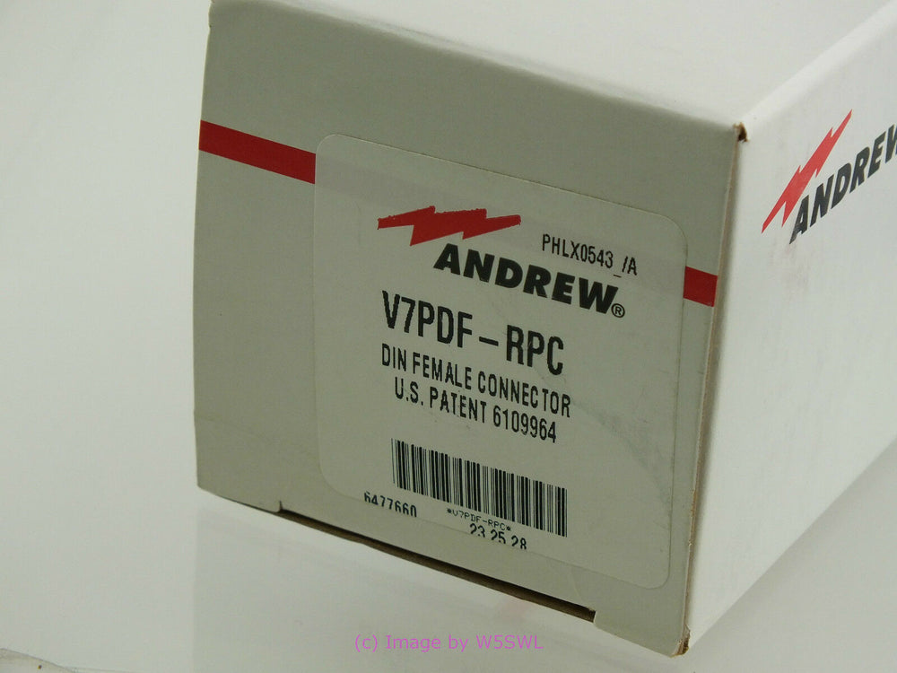 Andrew V7PDF-RPC 7/16 DIN Female Connector - New in Packages - Dave's Hobby Shop by W5SWL