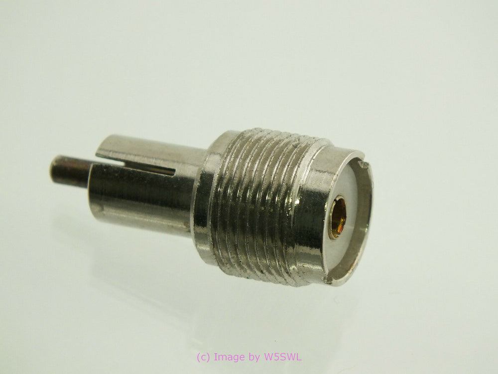 W5SWL UHF Female to RCA Male Scanner Connector - Dave's Hobby Shop by W5SWL