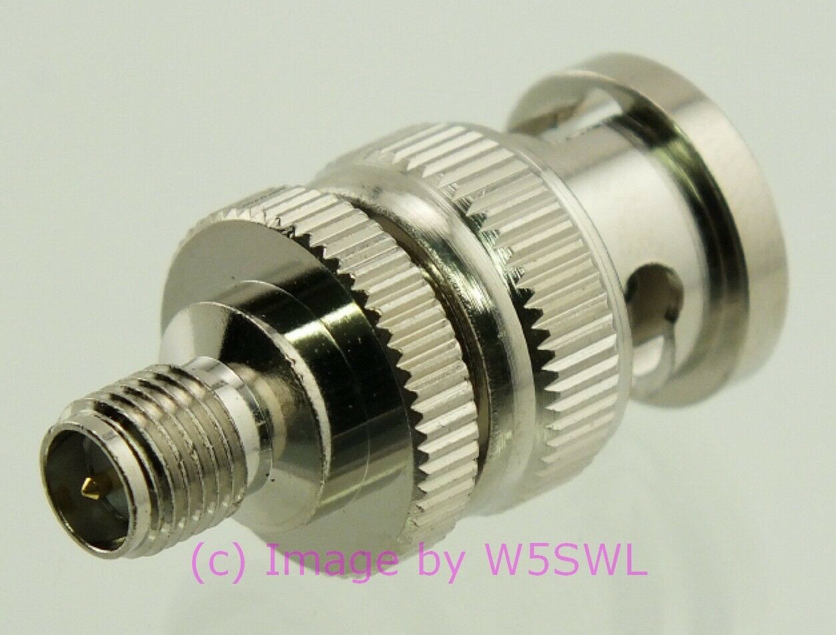 W5SWL SMA Reverse Polarity Female to BNC Male Coax Connector Adapter - Dave's Hobby Shop by W5SWL