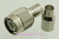 Load image into Gallery viewer, TNC Male Connector Quick Crimp for RG-58/U 2 Pack - Dave&#39;s Hobby Shop by W5SWL
