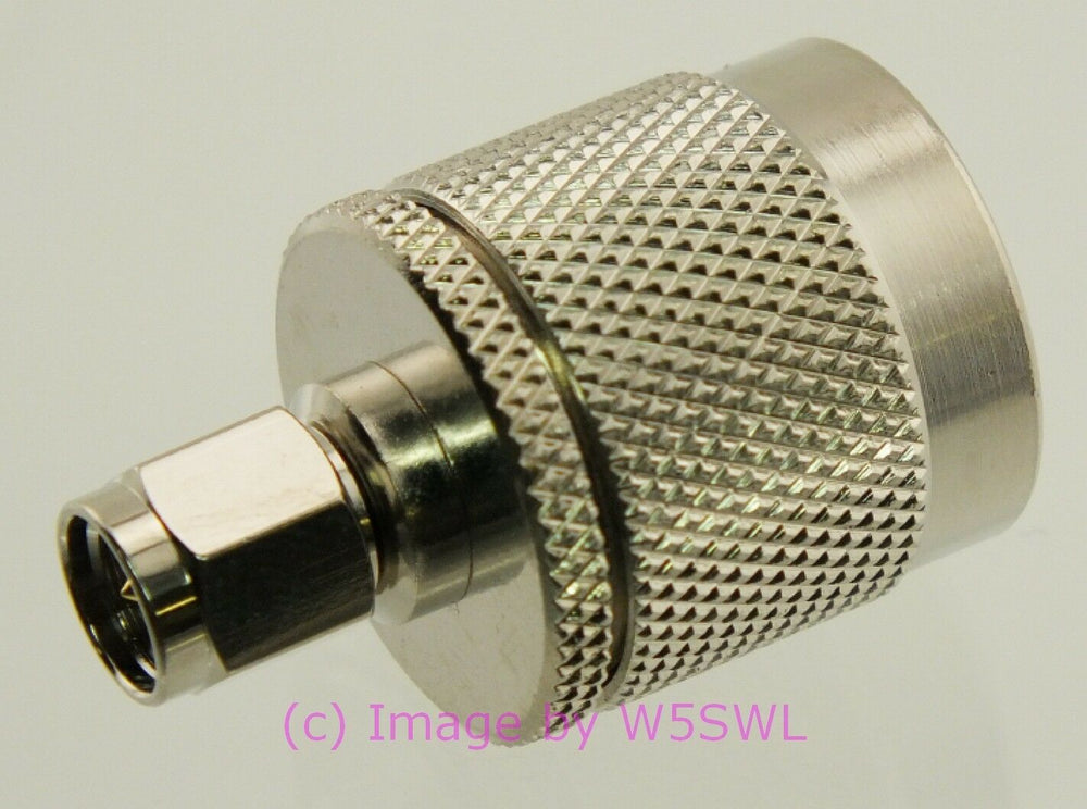 W5SWL SMA Male to N Male Coax Connector Adapter - Dave's Hobby Shop by W5SWL