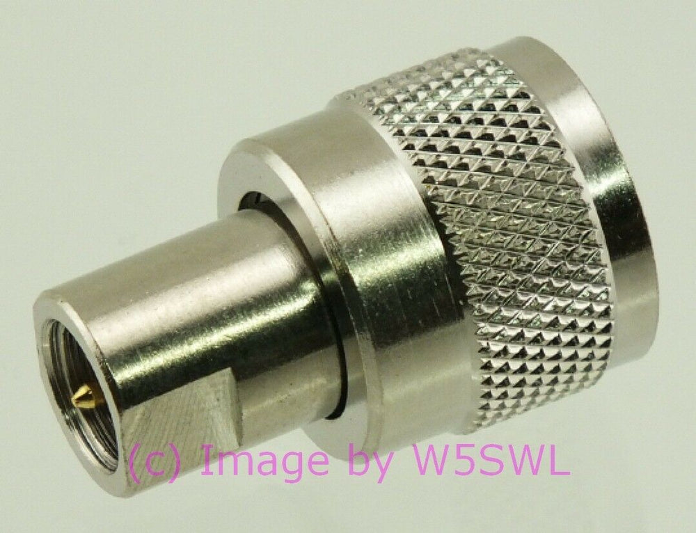 W5SWL UHF Male to FME Male Coax Connector Adapter - Dave's Hobby Shop by W5SWL