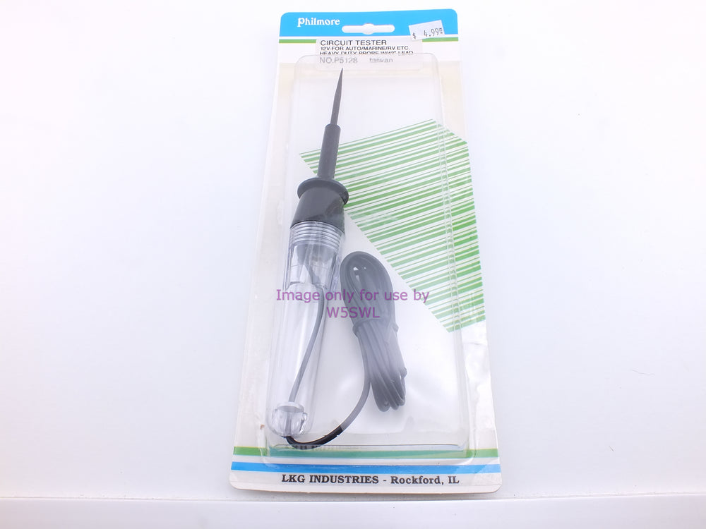 Philmore P5128 Circuit Tester 12V with HD Probe and 42" Lead (Bin54) - Dave's Hobby Shop by W5SWL