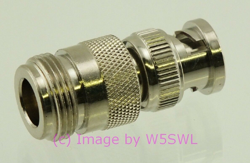W5SWL Brand BNC Male to N Female Coax Adapter Connector - Dave's Hobby Shop by W5SWL