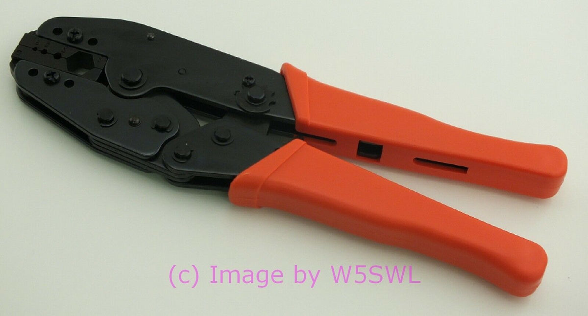 W5SWL Brand  Crimp Tool HD Pro Quality Ratcheting fits RG-8 213 9913 LMR400 - Dave's Hobby Shop by W5SWL