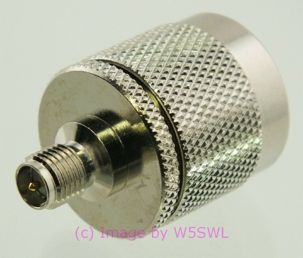 W5SWL SMA Reverse Polarity Female to N Male Coax Connector Adapter - Dave's Hobby Shop by W5SWL