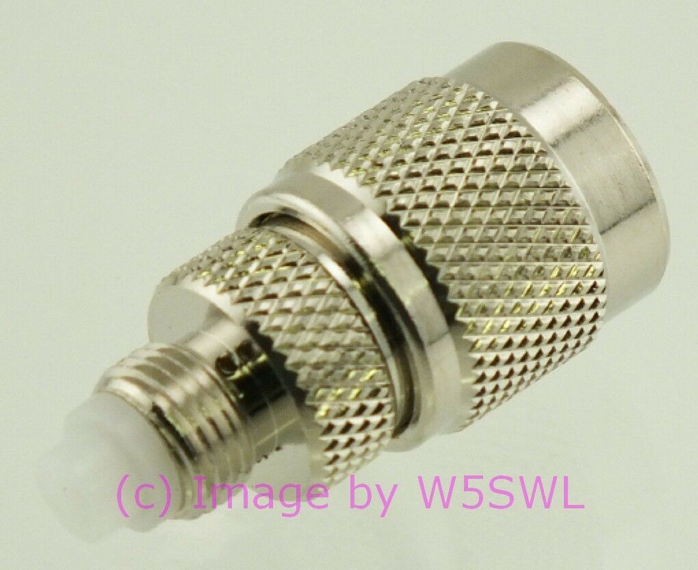 W5SWL Brand FME Female to TNC Male Coax Connector Adapter - Dave's Hobby Shop by W5SWL