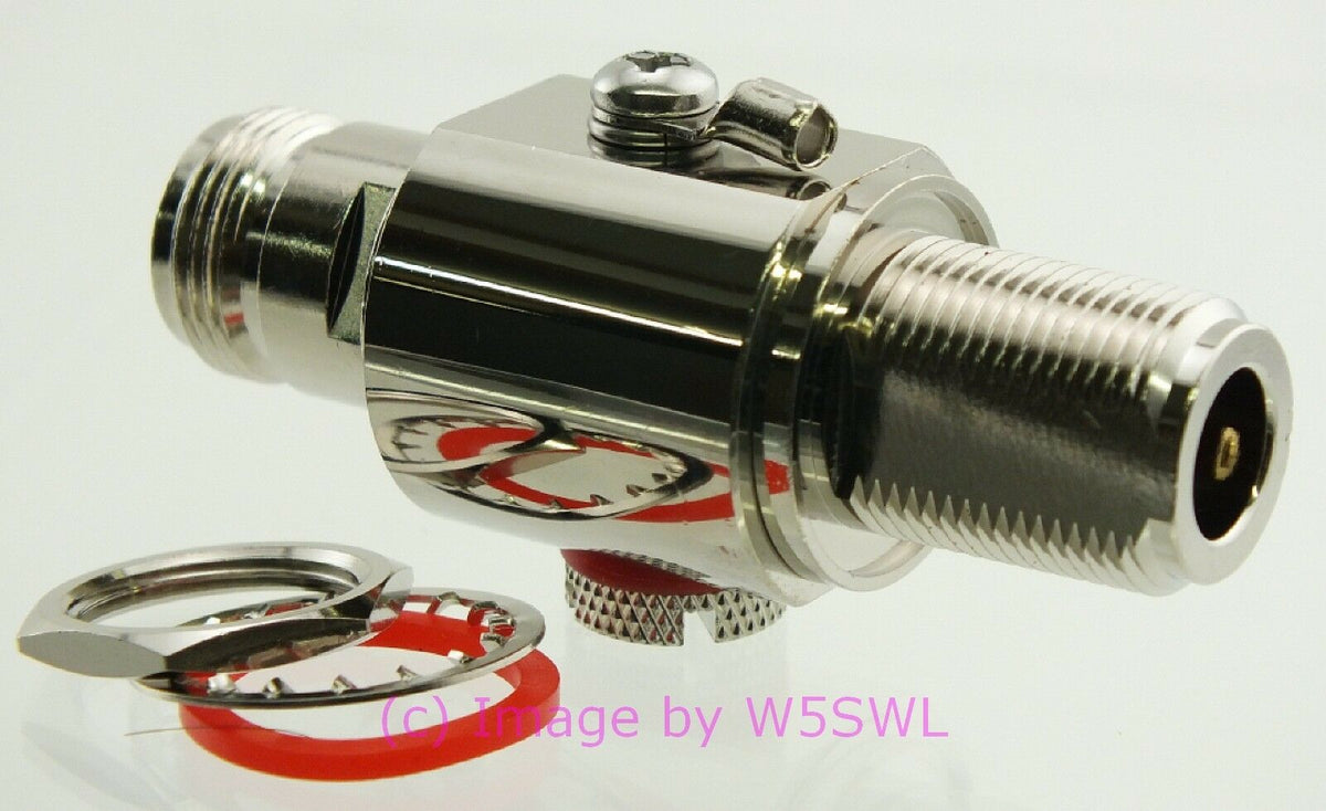 W5SWL Brand Surge EMP Protector Lightning Arrester Gas Tube N Female 3 GHz HAM - Dave's Hobby Shop by W5SWL