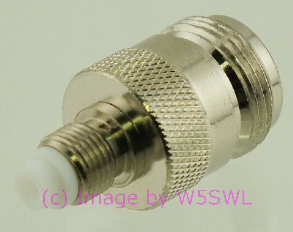 W5SWL FME Female to N Female Coax Connector Adapter - Dave's Hobby Shop by W5SWL