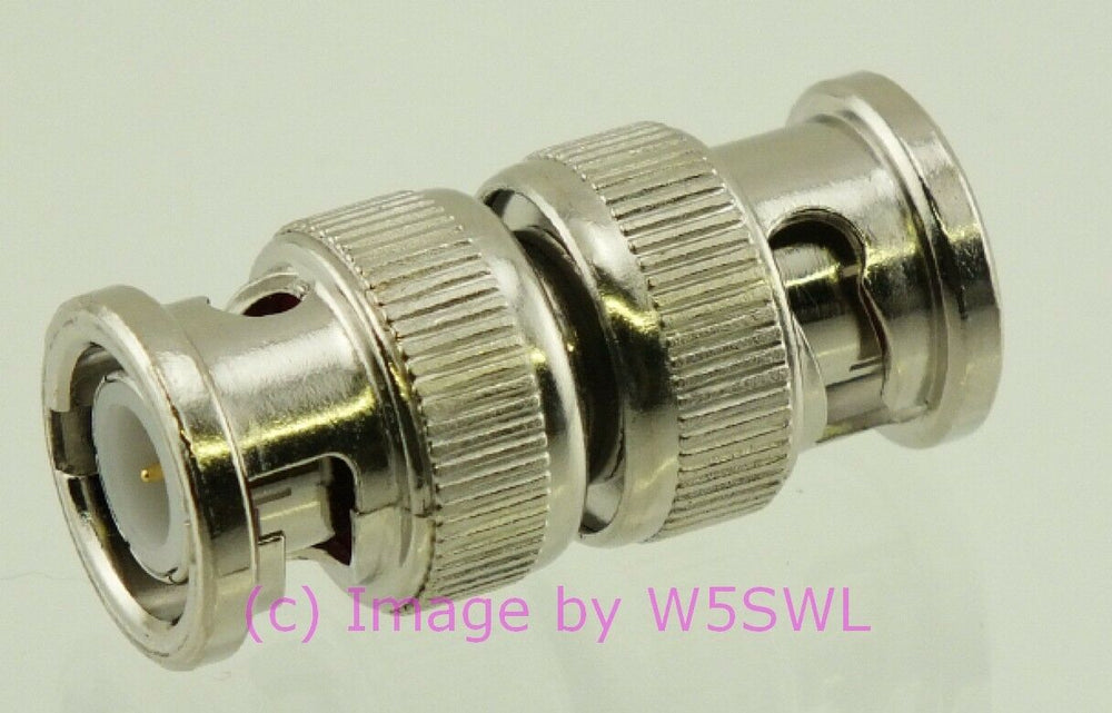 W5SWL Brand BNC Male to BNC Male Coax Adapter Connector - Dave's Hobby Shop by W5SWL