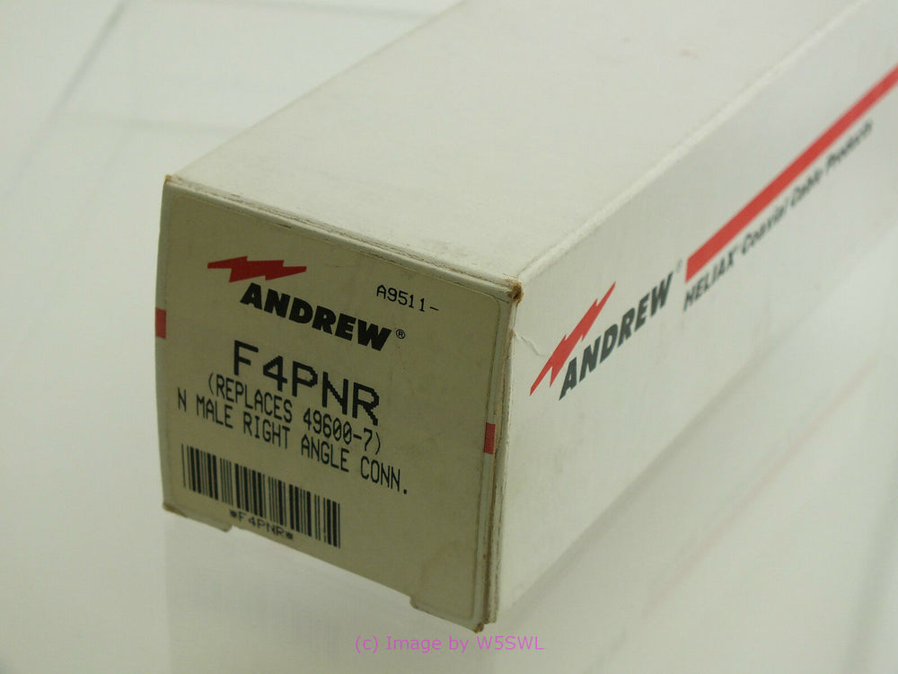 Andrew F4PNR N Male 90 Degree Right Angle Connector - New in Packages - Dave's Hobby Shop by W5SWL