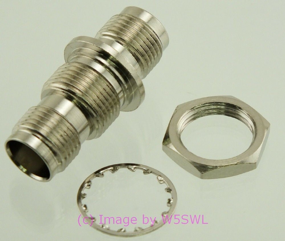W5SWL TNC Female to TNC Female Connector BULKHEAD Chassis Mount Coupler - Dave's Hobby Shop by W5SWL