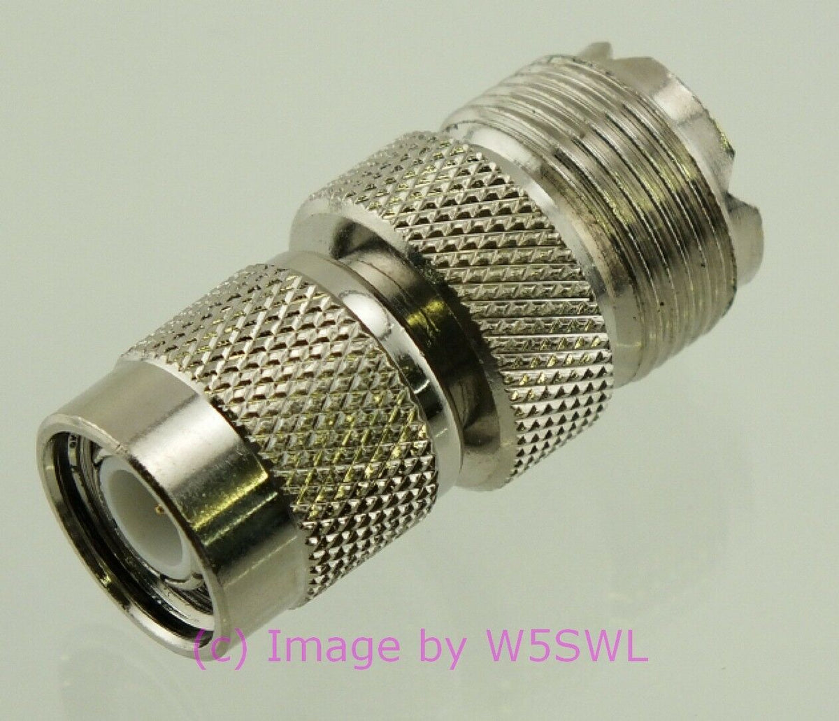 W5SWL TNC Male to UHF Female Coax Connector Adapter - Dave's Hobby Shop by W5SWL