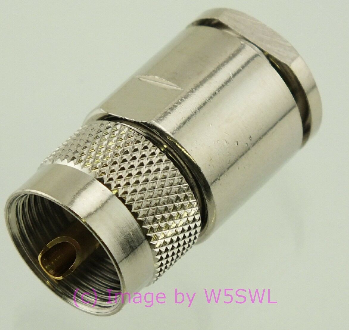 W5SWL UHF Male Coax Connector LMR-400 Clamp - Dave's Hobby Shop by W5SWL