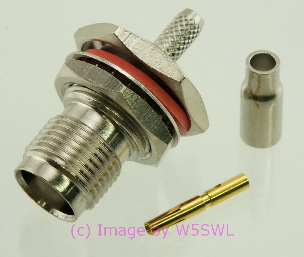 W5SWL TNC Female Coax Connector Bulkhead RG-174 LMR-100 - Dave's Hobby Shop by W5SWL
