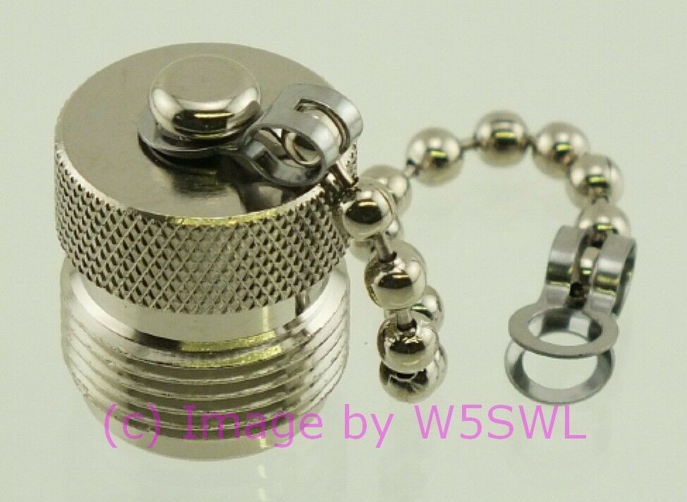 W5SWL N UHF Female Dust Cap Protective Cover - Dave's Hobby Shop by W5SWL