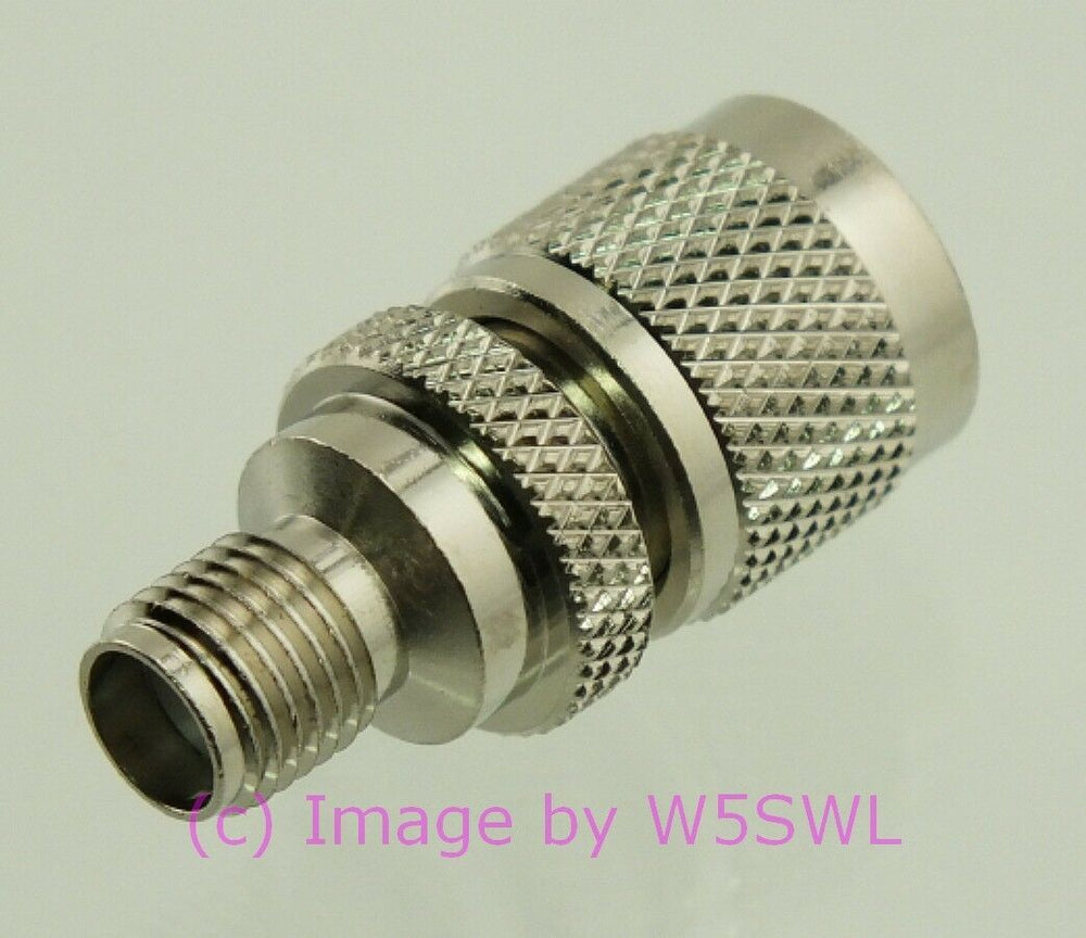 W5SWL SMA Female to Mini-UHF Male Coax Connector Adapte - Dave's Hobby Shop by W5SWL