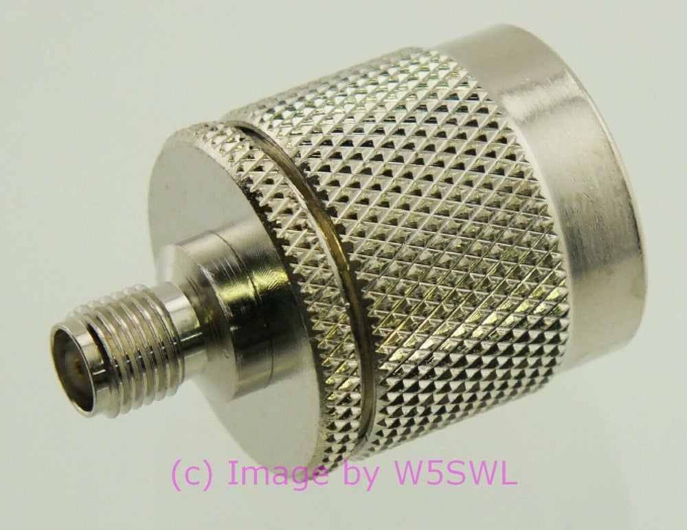 W5SWL N Male to SMA Female Coax Adapter Connector - Dave's Hobby Shop by W5SWL