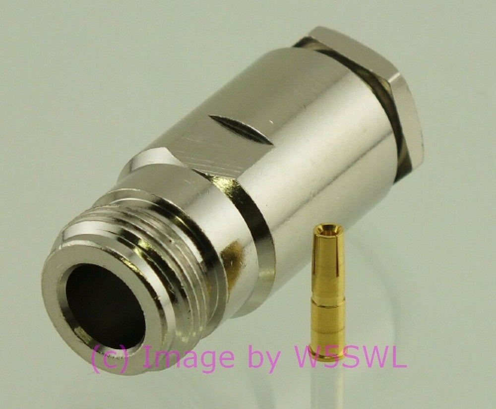 W5SWL N Female Coax Connector RG-8A/U RG-213 2 Pack - Dave's Hobby Shop by W5SWL