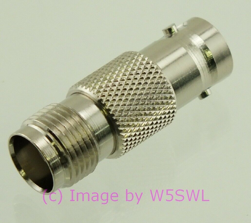 W5SWL TNC Female to BNC Female Coax Connector Adapter - Dave's Hobby Shop by W5SWL