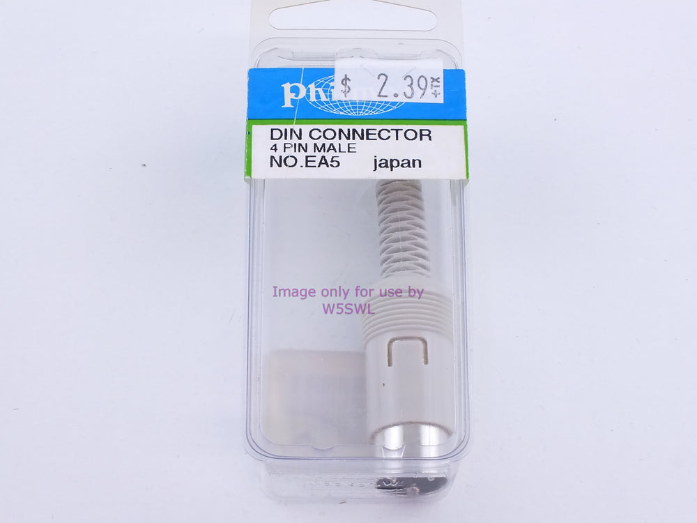Philmore EA5 DIN Connector 4 Pin Male (bin108) - Dave's Hobby Shop by W5SWL