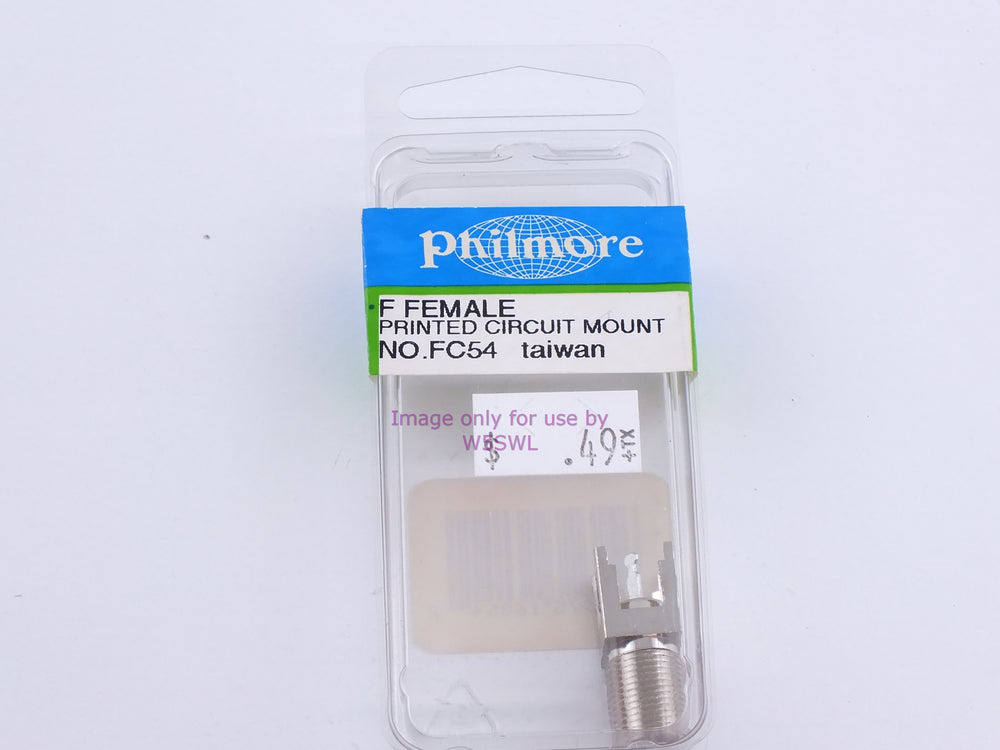 Philmore FC54 F Female Printed Circuit Mount (Bin85) - Dave's Hobby Shop by W5SWL