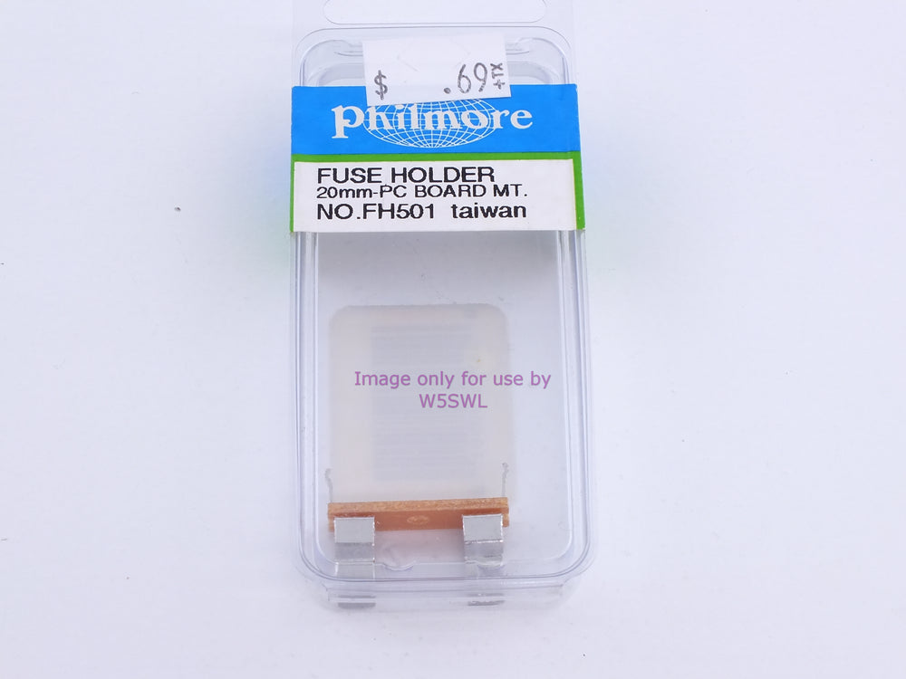 Philmore FH501 Fuse Holder 20mm-PC Board MT. (bin99) - Dave's Hobby Shop by W5SWL