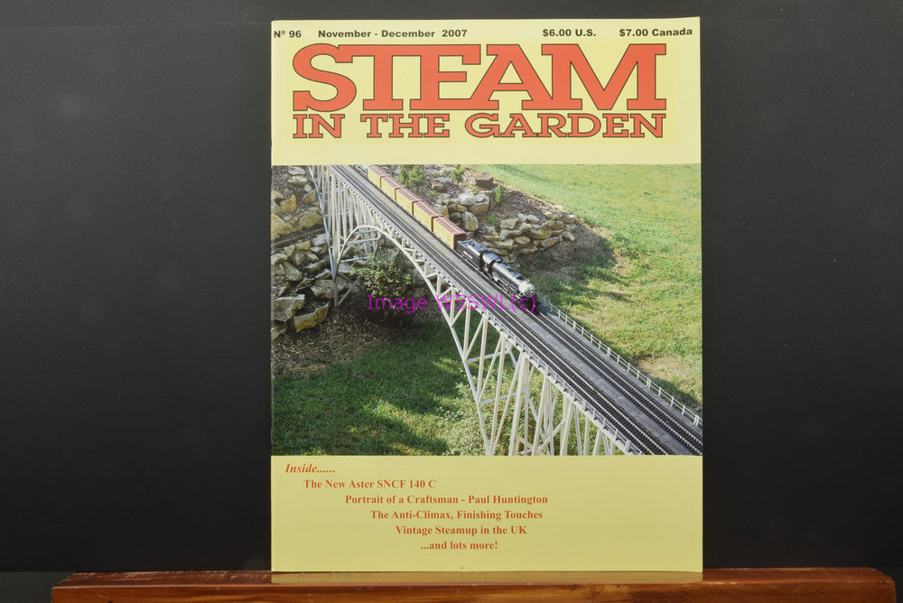 Steam In The Garden Nov Dec 2007 Unused Dealer Stock - Dave's Hobby Shop by W5SWL