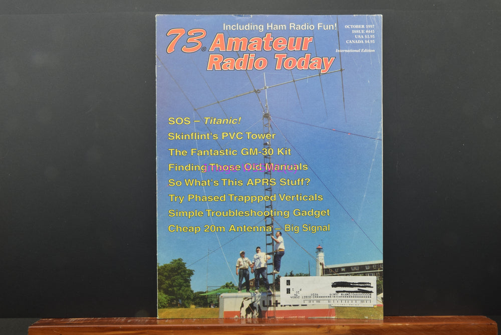 73 Magazine Amateur Radio Today HAM Oct 1997 - Dave's Hobby Shop by W5SWL
