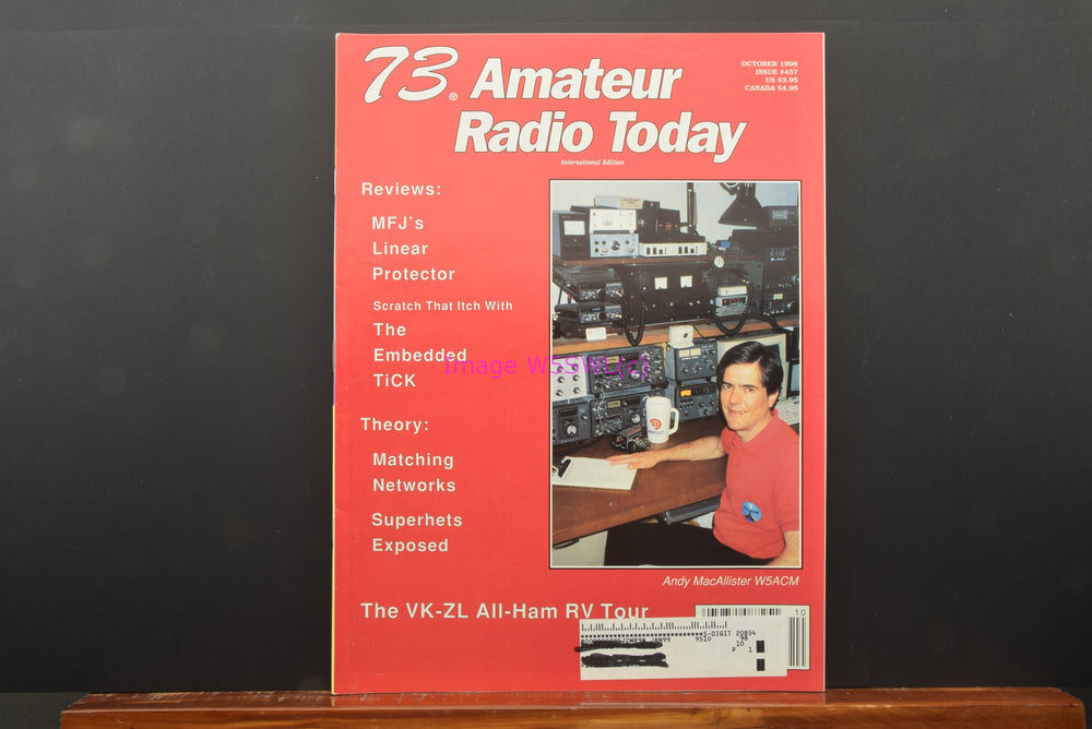 73 Magazine Amateur Radio Today HAM Oct 1998 - Dave's Hobby Shop by W5SWL