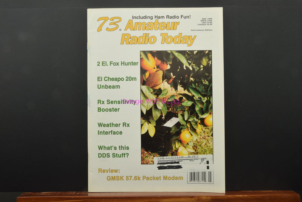 73 Magazine Amateur Radio Today HAM May 1998 - Dave's Hobby Shop by W5SWL