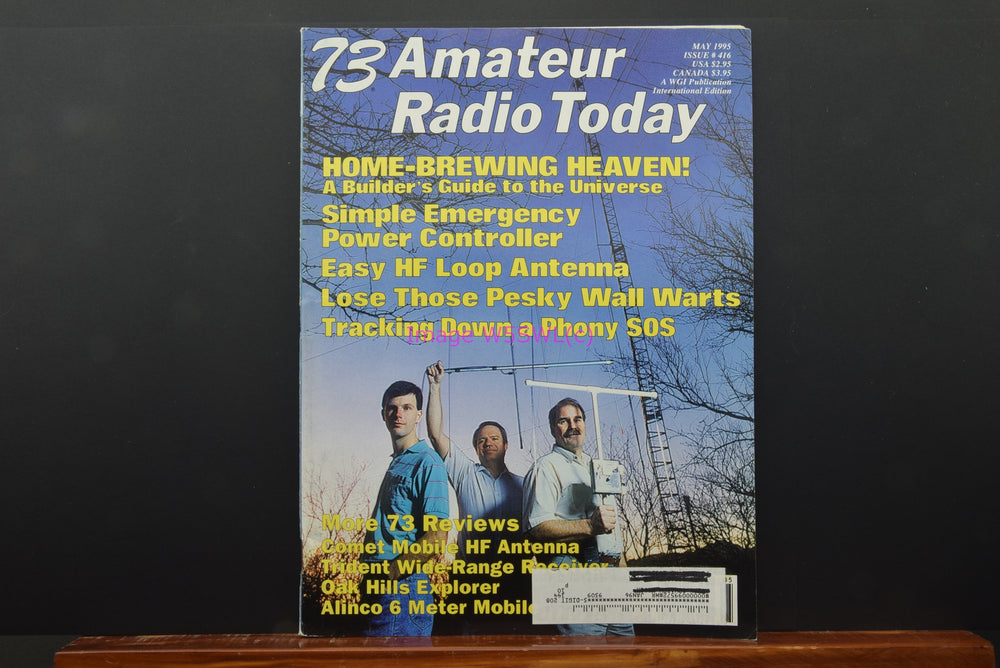 73 Magazine Amateur Radio Today HAM May 1995 - Dave's Hobby Shop by W5SWL
