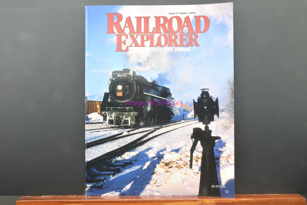 Northeastern Rail Journal Railroad Explorer Winter 2008 New Dealer Stock - Dave's Hobby Shop by W5SWL