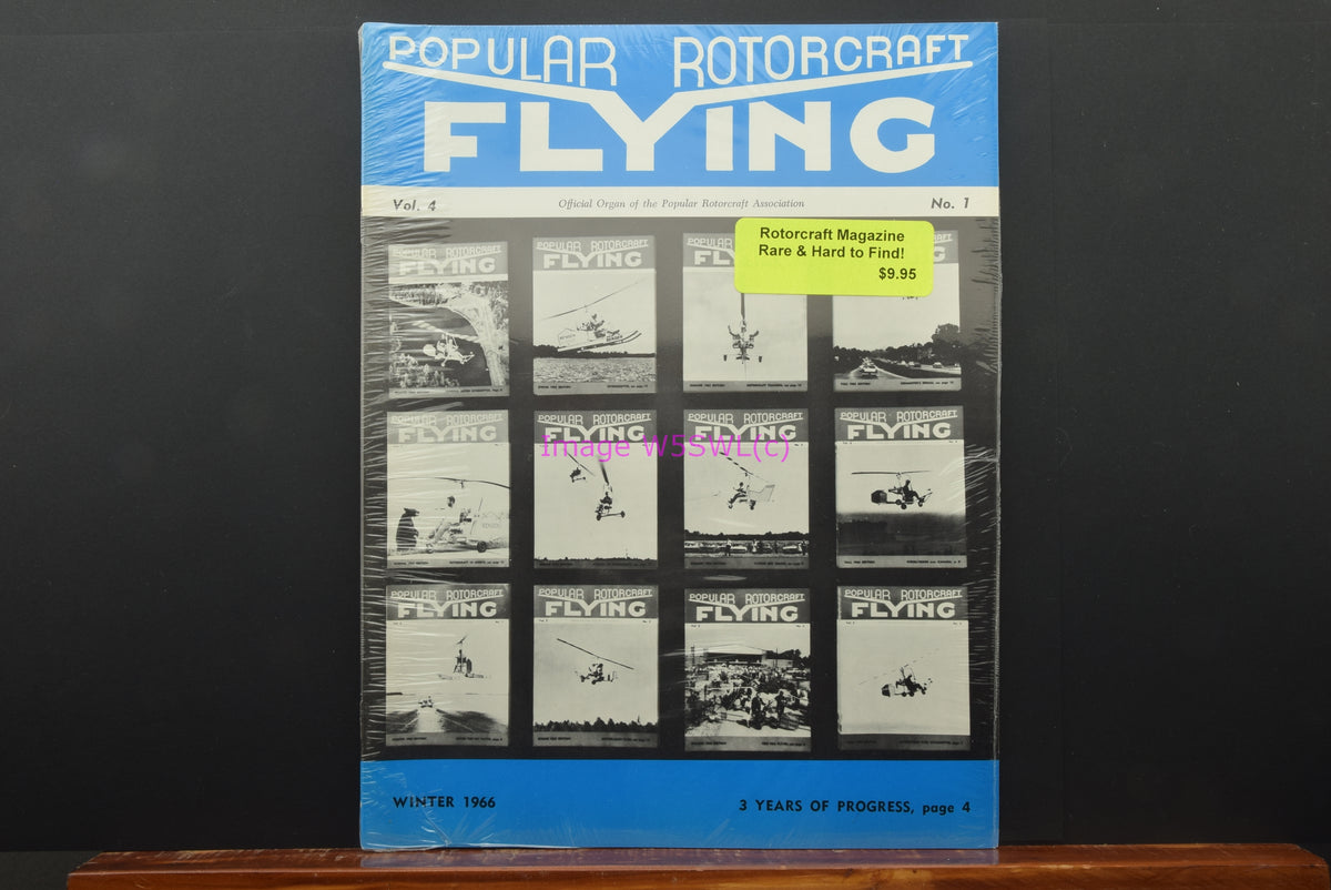 Popular Rotorcraft Flying Winter 1966 Dealer Stock - Dave's Hobby Shop by W5SWL