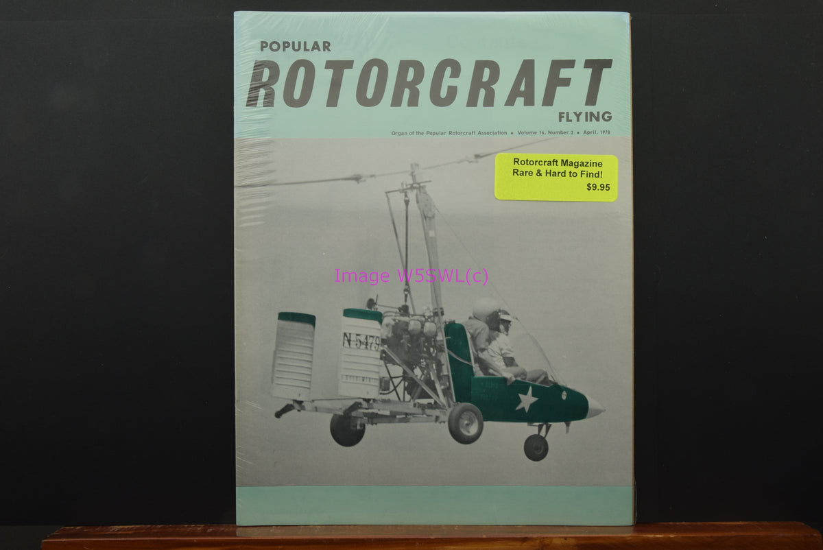 Popular Rotorcraft Flying April 1978 Dealer Stock - Dave's Hobby Shop by W5SWL