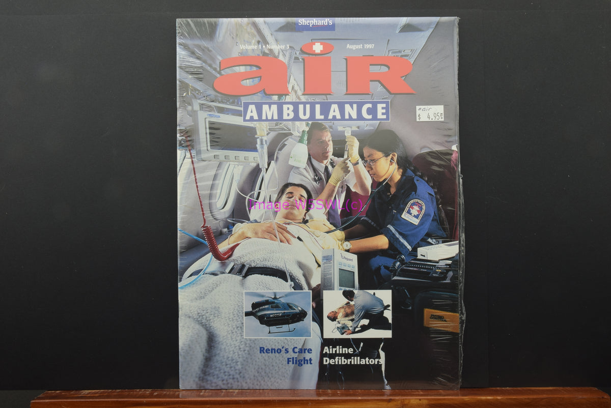 Shephards Air Ambulance Magazine Aug 1997 Dealer Stock - Dave's Hobby Shop by W5SWL